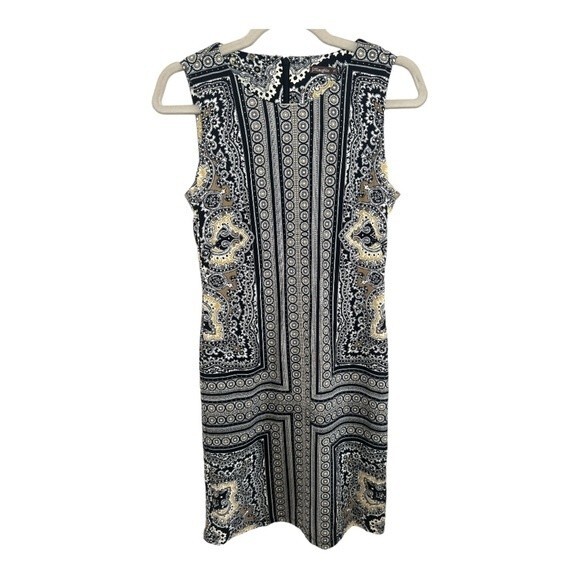 J. McLaughlin Sophia Sleeveless Sheath Dress Bursa Paisley Catalina Cloth XS - Picture 1 of 5